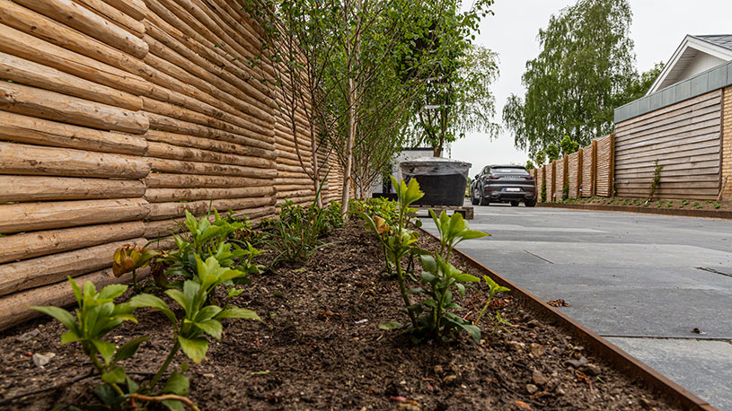 Anlægsgartneren planter til